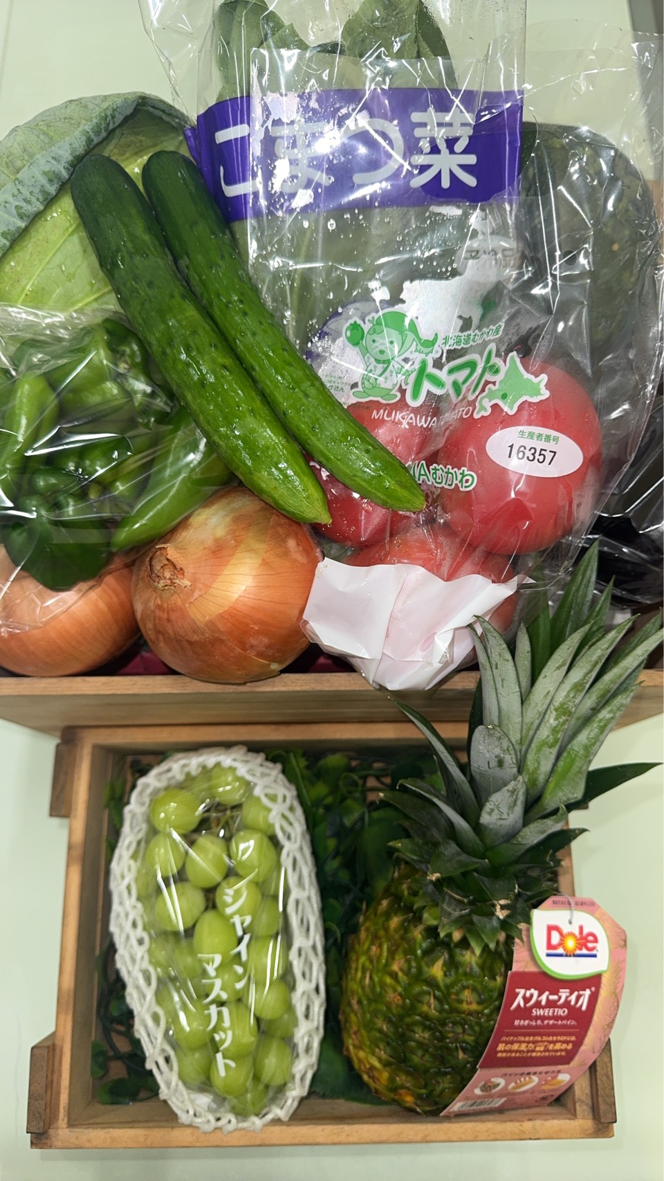 野菜・果物詰め合わせ